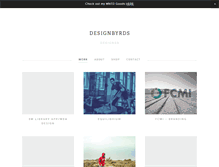 Tablet Screenshot of designbyrds.com